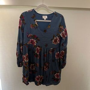 Everyly flowy floral dress, size small